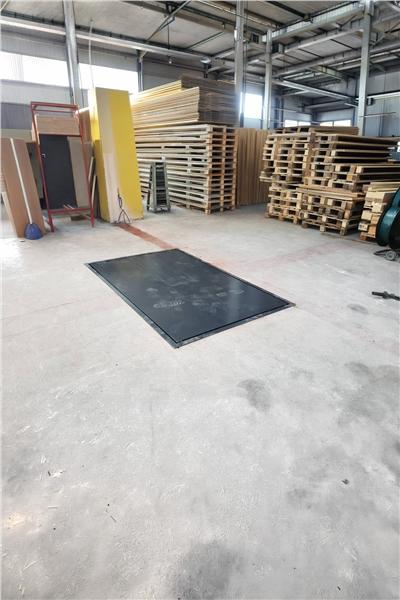Düz Platform Gömme Baskül Kantar 3 Ton 150x150 Cm Özel Üretim