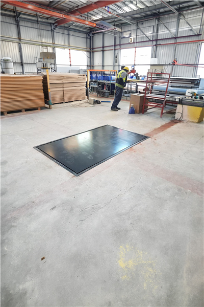 Düz Platform Gömme Baskül Kantar 3 Ton 150x200 Cm Özel Üretim