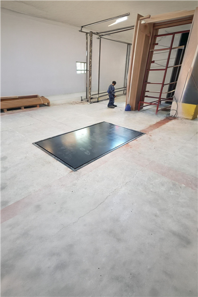 Düz Platform Gömme Baskül Kantar 3 Ton 150x150 Cm Özel Üretim
