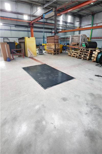 Düz Platform Gömme Baskül Kantar 3 Ton 150x200 Cm Özel Üretim