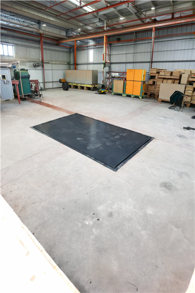Düz Platform Gömme Baskül Kantar 3 Ton 150x200 Cm Özel Üretim