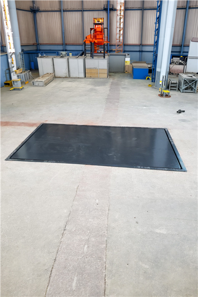 Düz Platform Gömme Baskül Kantar 3 Ton 120x120 Cm Özel Üretim