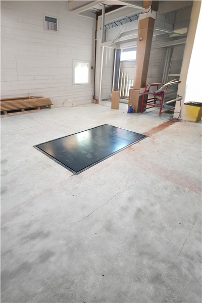 Düz Platform Gömme Baskül Kantar 3 Ton 100x150 Cm Özel Üretim