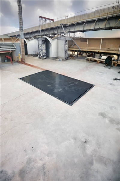 Düz Platform Gömme Baskül Kantar 3 Ton 120x120 Cm Özel Üretim