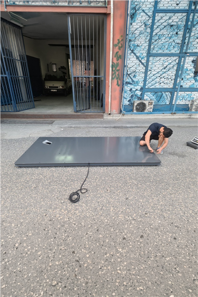 Düz Platform Kantar 120x250 Cm 3 Ton Şarjlı 4 Hücreli