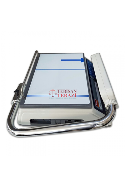 EGE LCD KATLANIR BOYUN 15 KG X 2 / 5 GR FİYAT HESAPLAMALI TERAZİ
