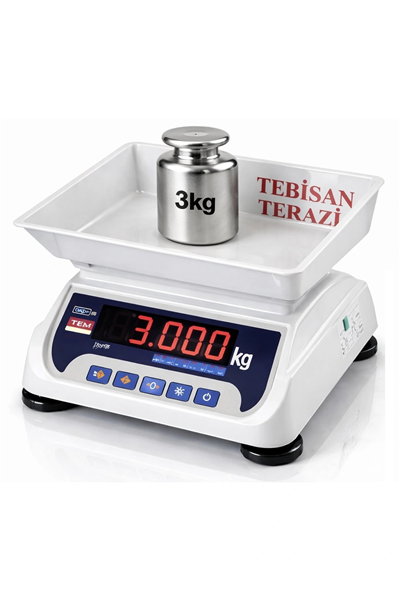 EKO 3 KG X 0,1 GR TARTIM TERAZİSİ