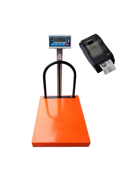 Elektronik Yazıcılı Baskül 50x60 cm - 300 kg