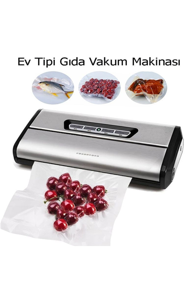 Gıda Vakum Paketleme Makinesi Ev Tipi