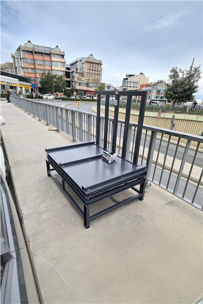 İmmax Demirci Baskülü 150X150 cm 3 Ton Çift Şase Özel İmalat