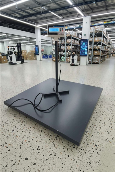İmmax Düz Platform Baskül 120x120 cm 2 ton Şarjlı