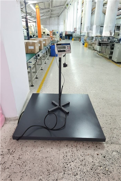 İmmax Düz Platform Baskül 120x120 cm 2 ton Şarjlı