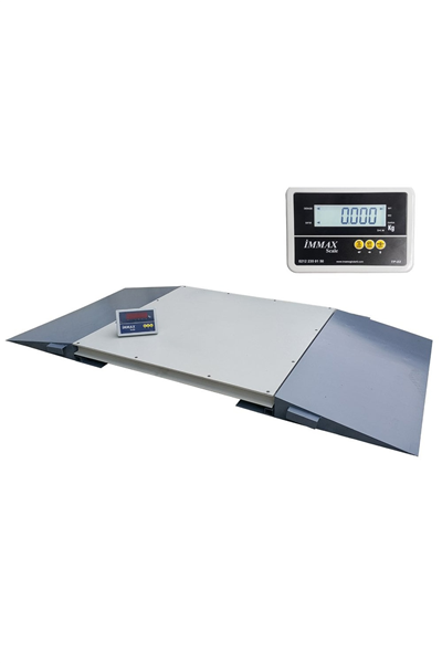 İmmax Rampalı Ağır Hizmet Kantarı 3 Ton 150x150 Cm Özel Üretim
