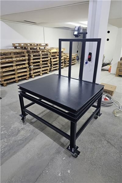 İmmax Sehpalı Yazıcılı Tekerlikli Baskül 3 Ton 150x150 Cm