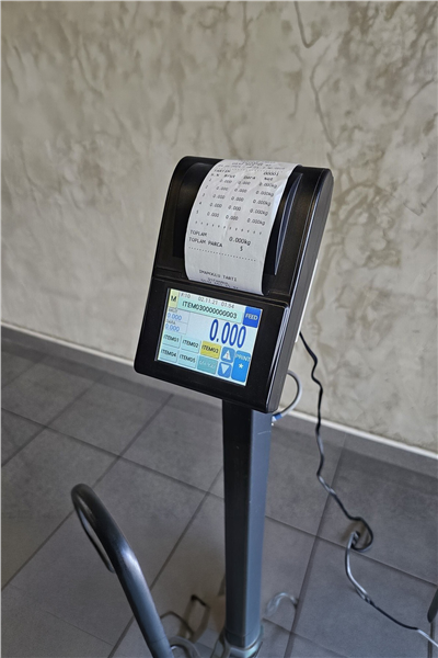 İmmax Yazıcılı Baskül 60x70 cm  600 kg