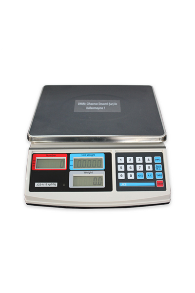 JCS-A 15 Kg (0.5 Gr) Sayıcı Terazi