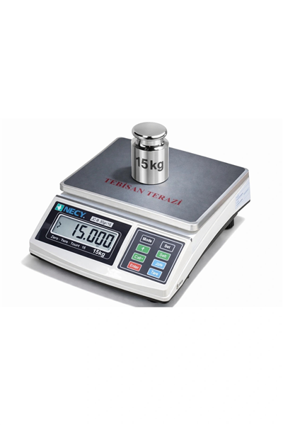 JCS-B 15 KG X 0,5 GR TARTIM TERAZİSİ