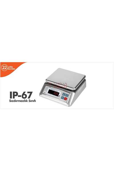 JZC 15 KG X 0,5 GR PASLANMAZ TERAZİ