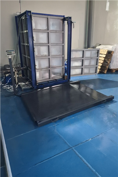 Kendinden Tek Rampalı Platform Baskül 110x150 cm 3 Ton Şarjlı