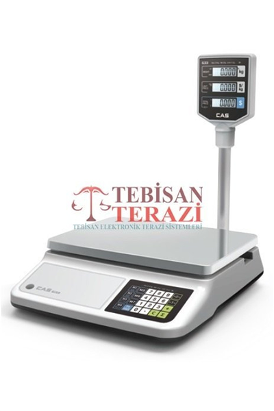 PR-PLUS-LCD BOYUNLU 15 KG X 2 / 5 GR FİYAT HESAPLAMALI TERAZİ
