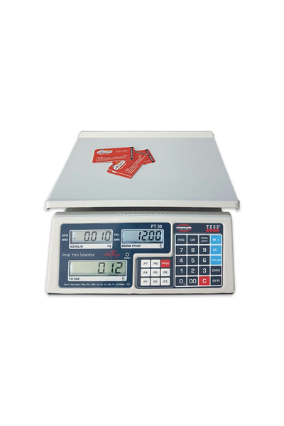 PT-30 30 Kg Fiyat Hesaplamalı Terazi