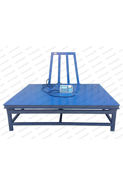 Sehpalı U şase Kantar 100x150 Cm 3 Ton Şarjlı 4 Hücreli