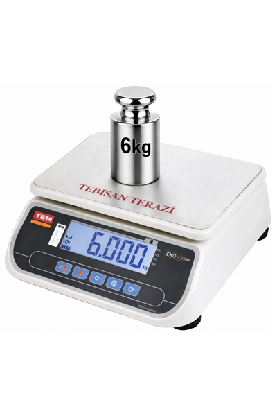 SRP 6 KG X 0,2 GR TARTIM TERAZİSİ