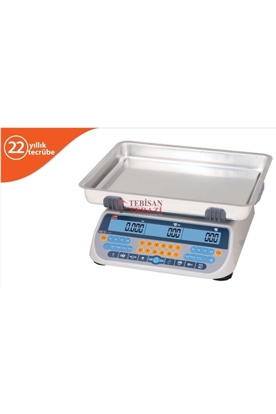SRP LCD 30 KG X 5 / 10 GR FİYAT HESAPLAMALI TERAZİ