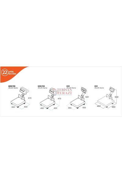 SRP LCD 45 X 45 KATLANIR BOYUN 150 KG X 20 / 50 GR FİYAT HESAPLAMALI BASKÜL