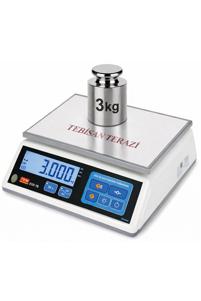 TB 3 KG X 0,1 GR TARTIM TERAZİSİ