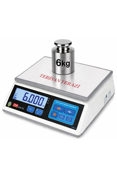 TB 6 KG X 0,2 GR TARTIM TERAZİSİ