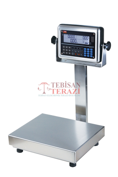 TEB 120 KG X 5 GR 28 X 35  PASLANMAZ TERAZİ