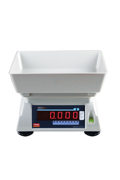 TEM - Eko Çift Taraflı Tartım Terazi 15 kg -5 gr