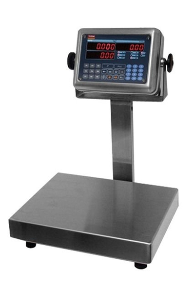 Tem - Paslanmaz Balıkcı Terazisi 120 Kg 28X35 Cm
