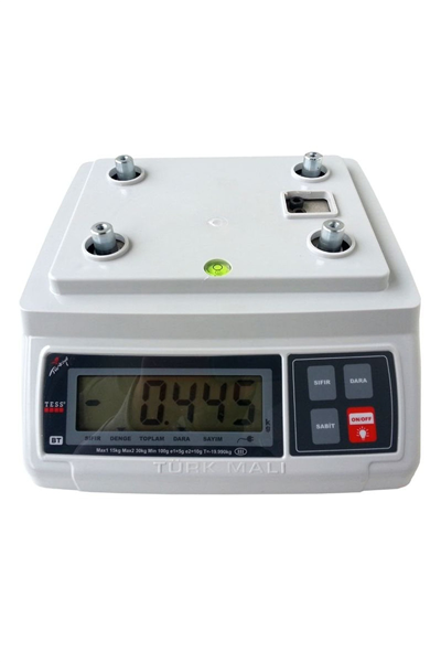 Tess BT Tartım Terazi Çift Ekran30 kg - 5 gr