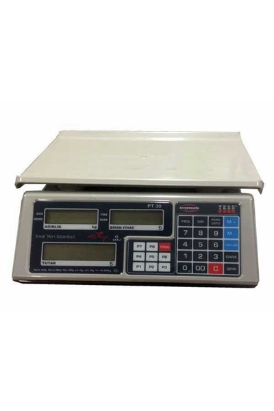 TESS PT - 30 kg Pazarcı Terazi