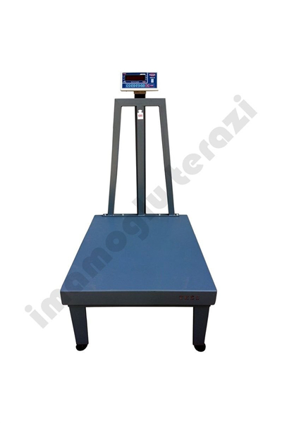 Tess -RP Ayaklı Baskül 80x90 cm 600 Kg Şarjlı Onaylı