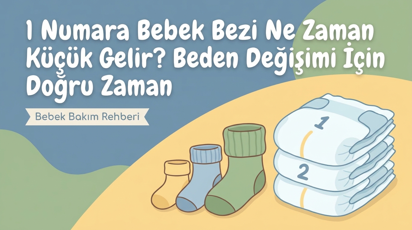 1 Numara Bebek Bezi Ne Zaman Küçük Gelir? Beden Geçişinin Tam Zamanı