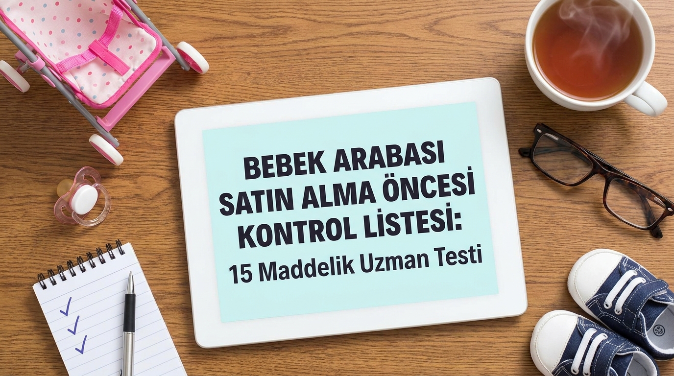 Bebek Arabası Satın Almadan Önce Kontrol Listesi: 15 Maddelik Uzman Testi
