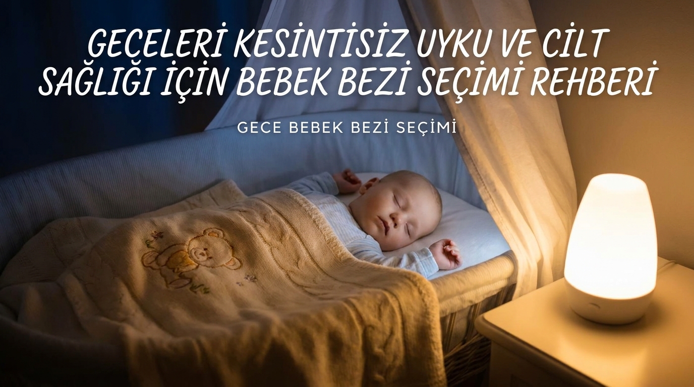 Gece Külot Bezi Seçimi: Bebeklerde Kesintisiz Uyku ve Cilt Sağlığı İçin Kapsamlı Rehber
