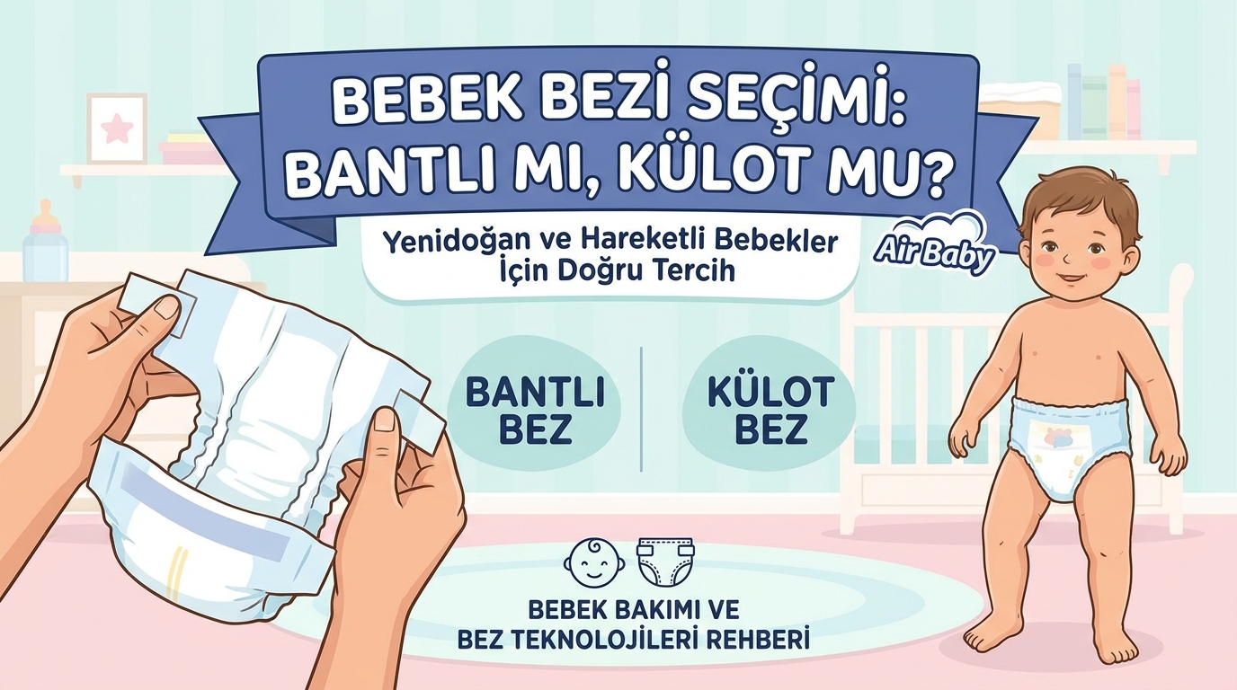 Külot Bez mi Bantlı Bez mi? Ebeveynler İçin Kapsamlı Seçim Rehberi