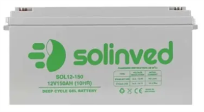 Solinved 12V 150Ah Jel Akü
