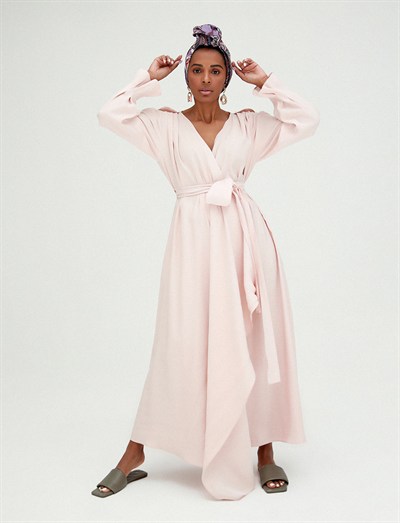 Fahva Kaftan Pembe