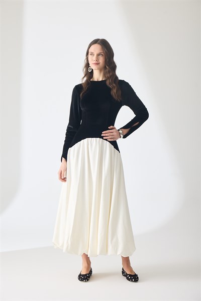 Heritage Balloon Elbise