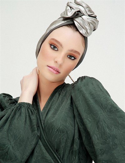 Khaki Silver Serpushi