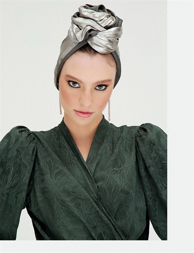 Khaki Silver Serpushi