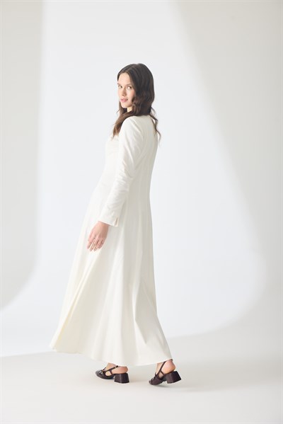 Linear Gold Pamuk Elbise