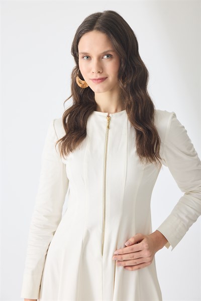 Linear Gold Pamuk Elbise