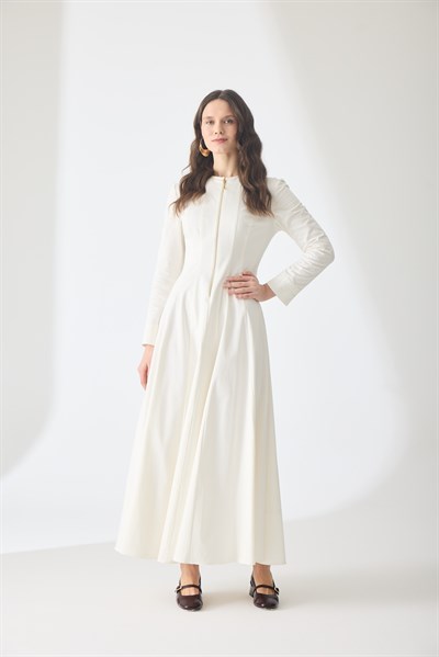 Linear Gold Pamuk Elbise