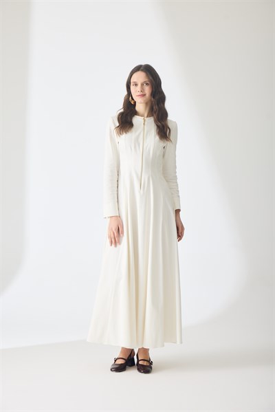 Linear Gold Pamuk Elbise